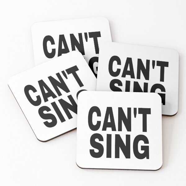 Item preview, can't sing designed and sold by drippyxdesigns.