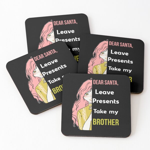 Item preview, Dear Santa, leave presents and take my brother -  Merry Christmas funny  designed and sold by Boss  Bubble.