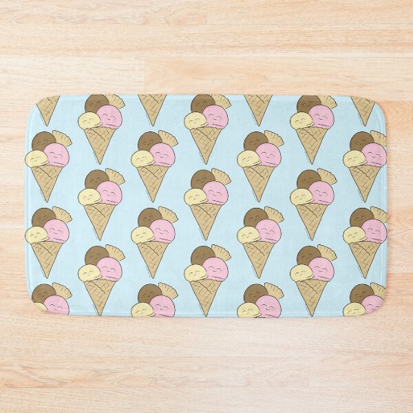Item preview, Happy Triple Scoop Ice Cream with Wafer designed and sold by PancakeAndLoaf.
