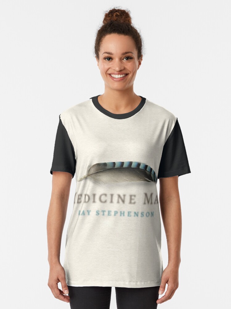 Thumbnail 2 of 5, Graphic T-Shirt, Medicine Man designed and sold by RayStephenson.