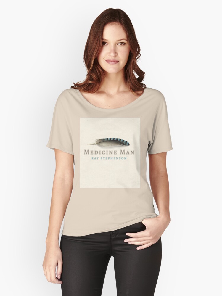 Thumbnail 1 of 3, Relaxed Fit T-Shirt, Medicine Man designed and sold by RayStephenson.