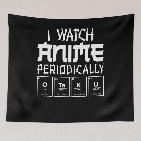 Item preview, I Watch Anime Periodically Funny Japanese Manga Anime designed and sold by Renergie.