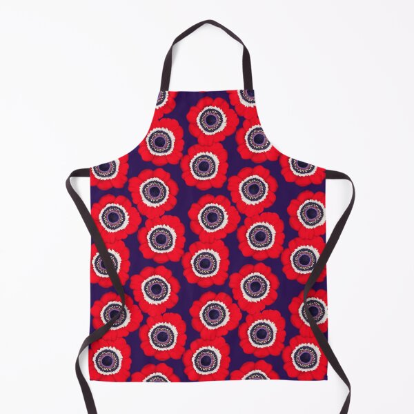 Item preview, Poppy Blossoms on Dark designed and sold by Christine Philbrick.