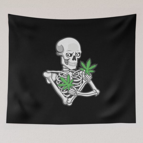 Item preview, Weed Skeleton designed and sold by SiddharthaMoon.