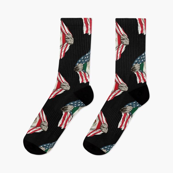 Item preview, American Grown Mexican Roots Tee Funny USA Mexico Flag Love  designed and sold by Renergie.