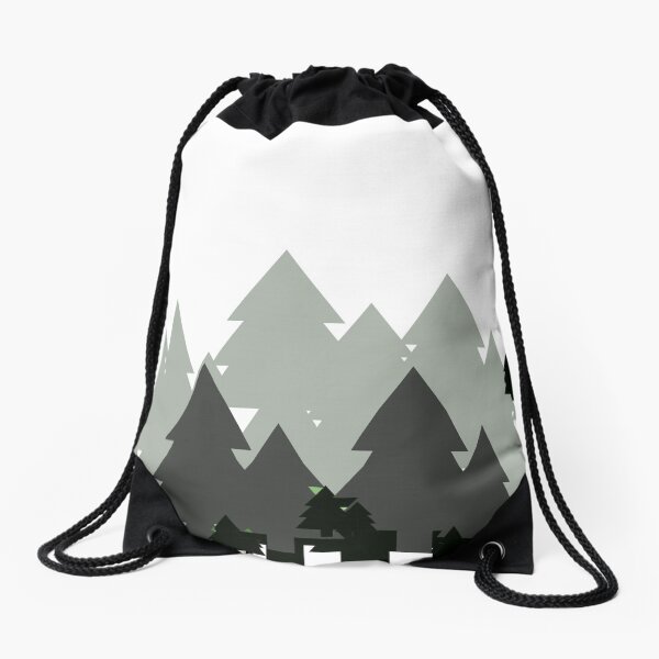 Item preview, Pine Forest in White, Gray and Black designed and sold by AlteredAtelier.