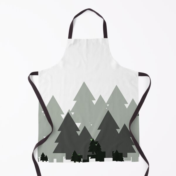 Item preview, Pine Forest in White, Gray and Black designed and sold by AlteredAtelier.