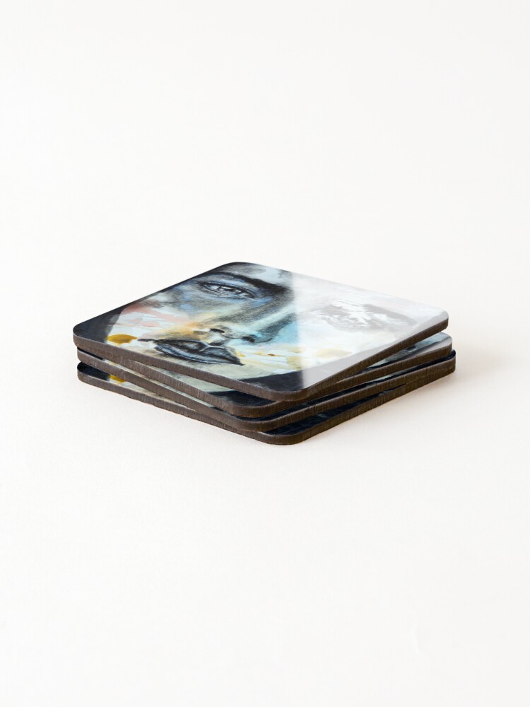 Thumbnail 4 of 5, Coasters (Set of 4), "Reflection" designed and sold by MLHuffDesigns.