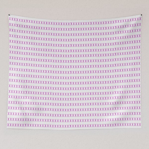 Item preview, Pink crosses on white designed and sold by tetibright.