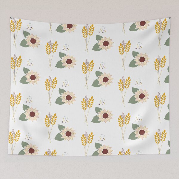 Item preview, Fall Foliage with Sunflowers designed and sold by SarnaDarlingArt.