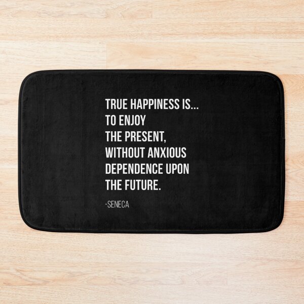 Item preview, Seneca Stoic Quote - True happiness designed and sold by T UNIQUE.
