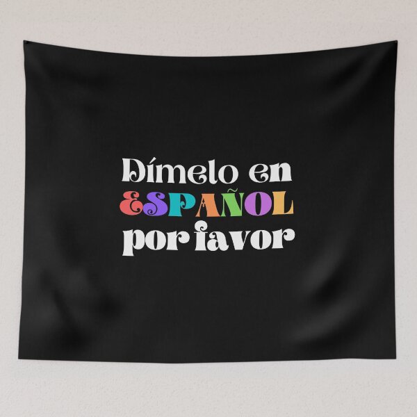 Item preview, Dímelo en Español por favor designed and sold by VBeesTees.