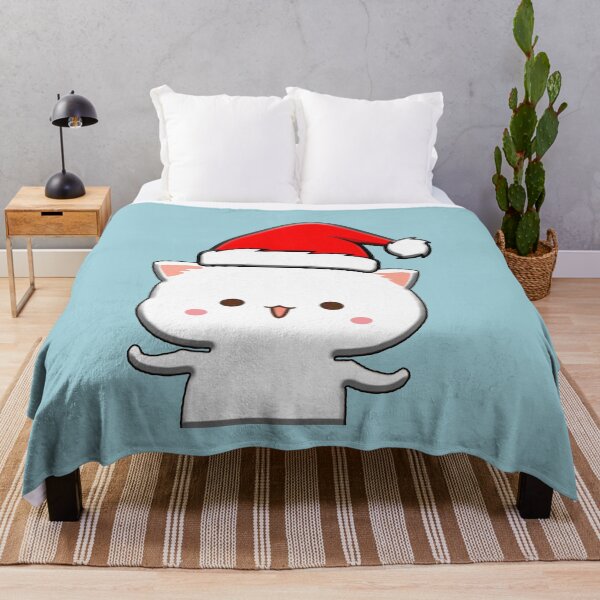 Item preview, Gorro de Papá Noel Peach Mochi Mochi Cat designed and sold by franktact.