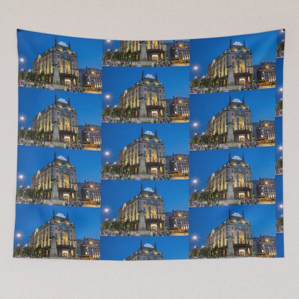 Item preview, Serbia. Belgrade. Hotel Moskva at Night. designed and sold by vadim19.