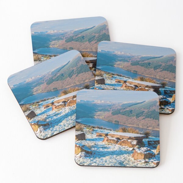 Item preview, View of the Talybont Valley in Winter Snow in the Brecon Beacons National Park designed and sold by Cameranick.