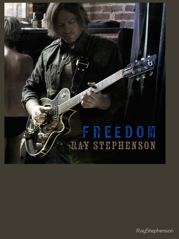 Thumbnail 3 of 3, Fitted T-Shirt, Freedom designed and sold by RayStephenson.