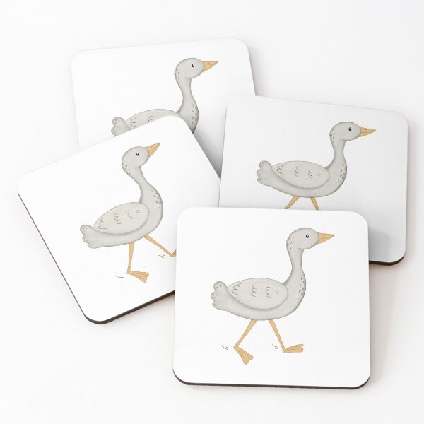 Item preview, Cute goose grey bird designed and sold by IrynaMaks.