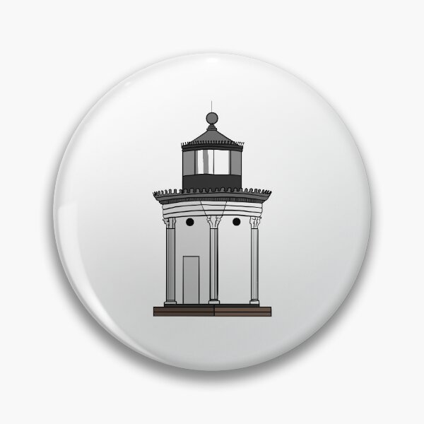 Item preview, Portland Breakwater Lighthouse, Bug Light designed and sold by laurenrdesign.