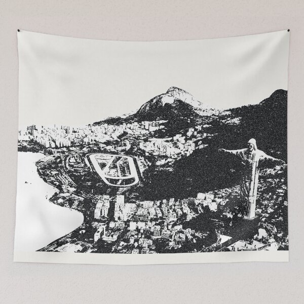 Item preview, Brazil Poster Art Print designed and sold by ZserbDesign.