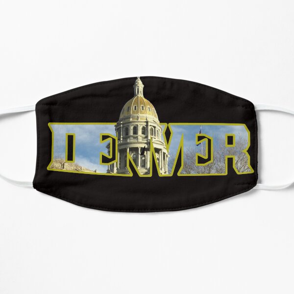 Denver my city Flat Mask