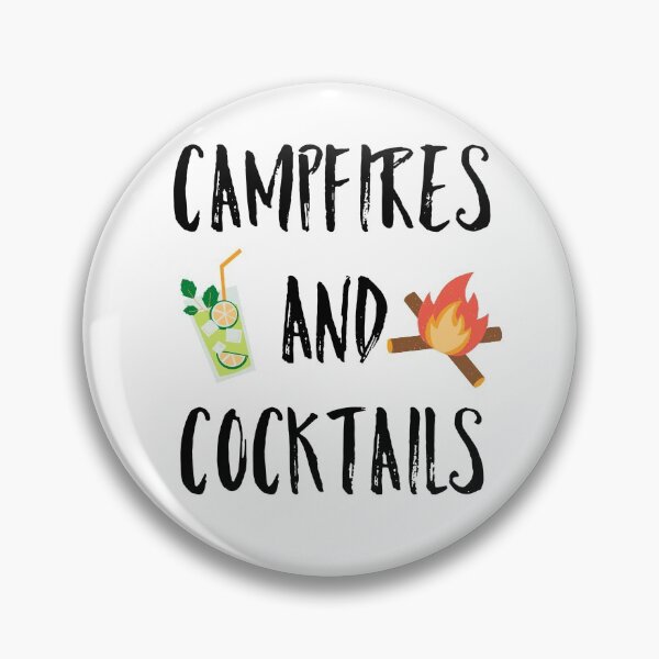 Item preview, Campfires and Cocktails designed and sold by Zurickdesigns.