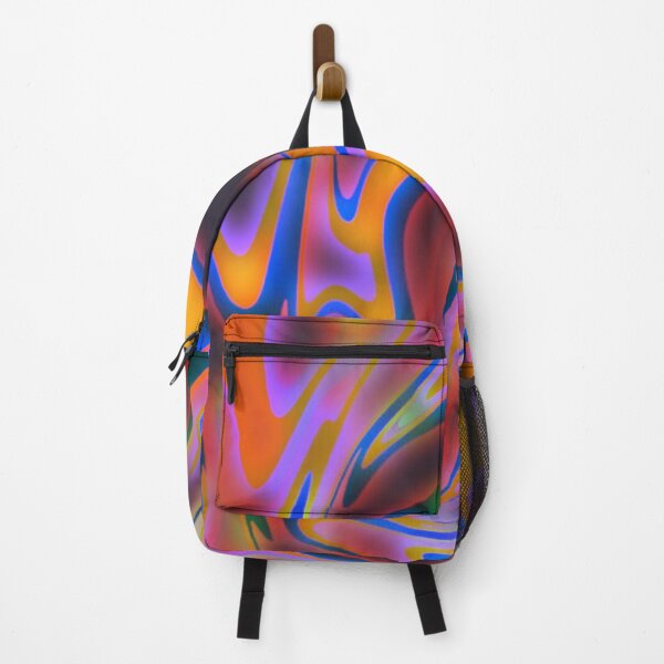 Item preview, Abstract Art Neon Swirling Rainbow Colors Pattern designed and sold by Mary Riley.