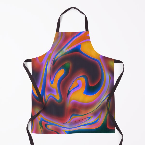 Item preview, Abstract Art Neon Swirling Rainbow Colors Pattern designed and sold by Mary Riley.
