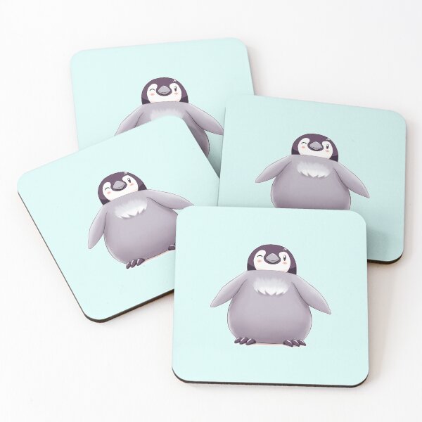 Item preview, Baby Emperor Penguin Chick (Plain) designed and sold by EdgeKagami.