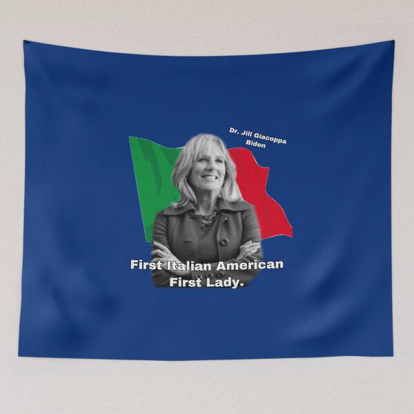 Item preview, Jill Biden our first Italian American First Lady designed and sold by PrissyMarie.