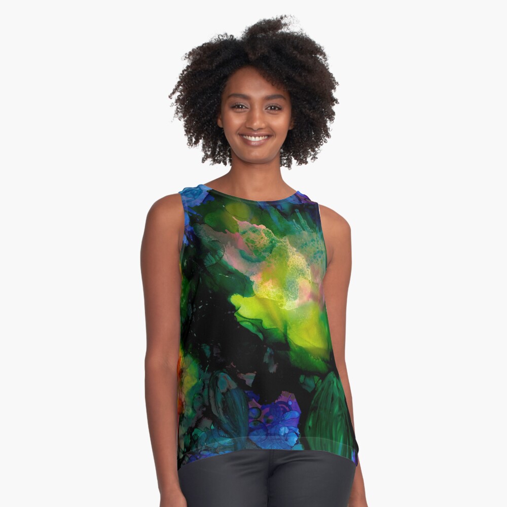 Item preview, Sleeveless Top designed and sold by HappigalArt.
