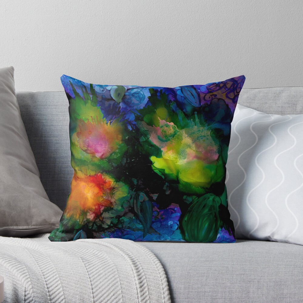 Item preview, Throw Pillow designed and sold by HappigalArt.