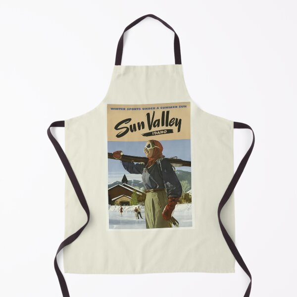 Item preview, Vintage Travel Poster Sun Valley Idaho designed and sold by G-Design.