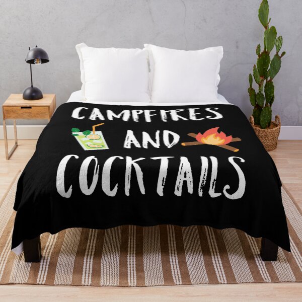Item preview, Campfires and Cocktails designed and sold by Zurickdesigns.