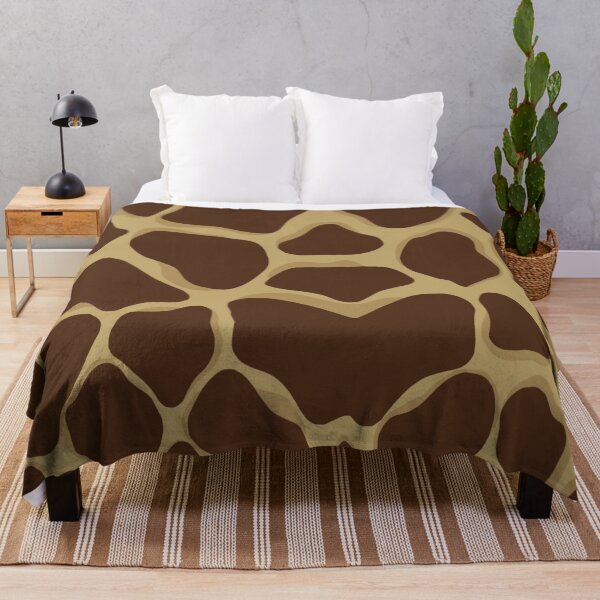 Giraffe print Throw Blanket