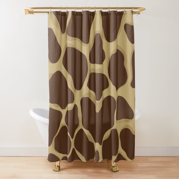 Giraffe print Shower Curtain