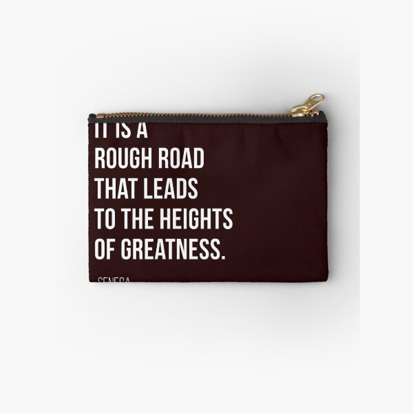 Item preview, Seneca Stoic Quote - Road to Greatness designed and sold by T UNIQUE.