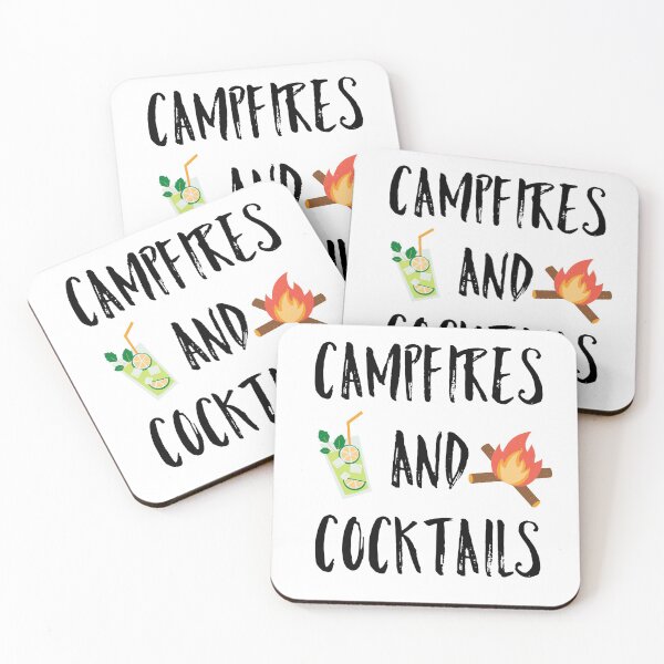 Item preview, Campfires and Cocktails designed and sold by Zurickdesigns.