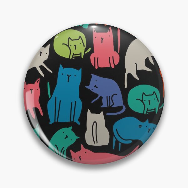 Artikel-Vorschau von Coole Katzen. Lustiges, süßes, farbenfrohes Haustierdesign., designt und verkauft von kostolom3000.
