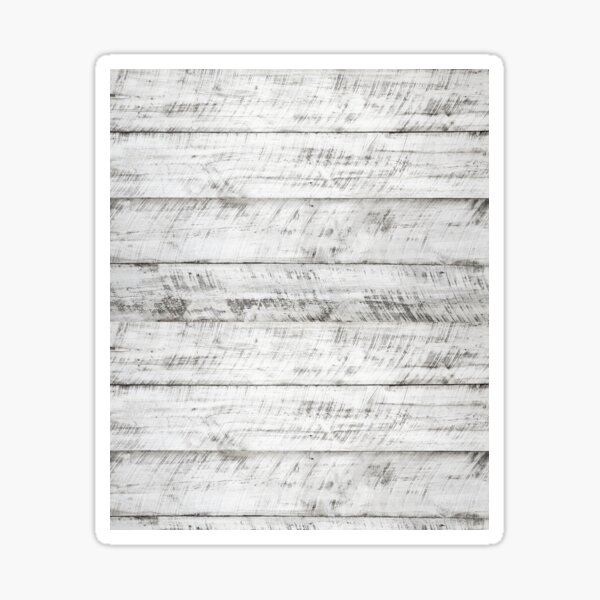 "whitewash wood panel" Sticker for Sale by poppingdesigns Redbubble