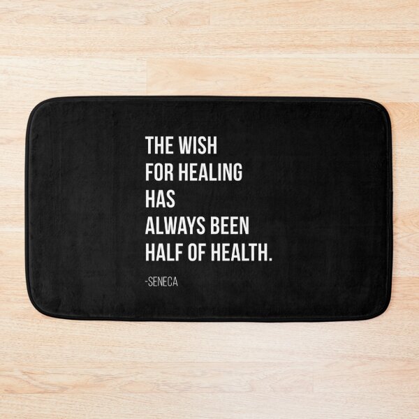 Item preview, Seneca Stoic Quote - The wish for healing designed and sold by T UNIQUE.