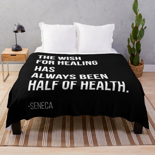 Item preview, Seneca Stoic Quote - The wish for healing designed and sold by T UNIQUE.