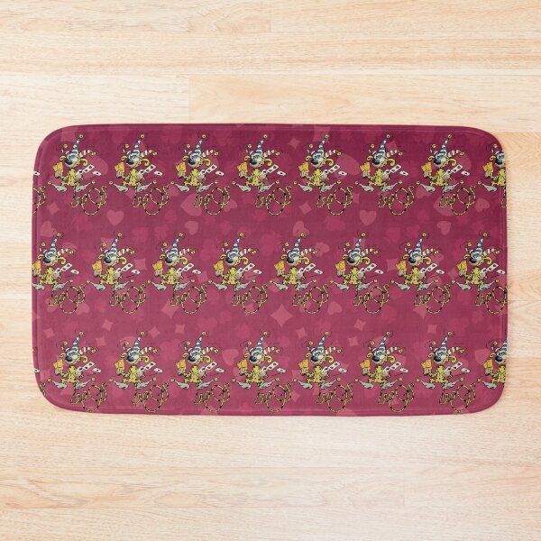 Item preview, Marsupilami playing cards / Wine red design / Pattern designed and sold by Hubashop.