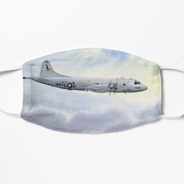 P-3 Orion Aircraft Flat Mask