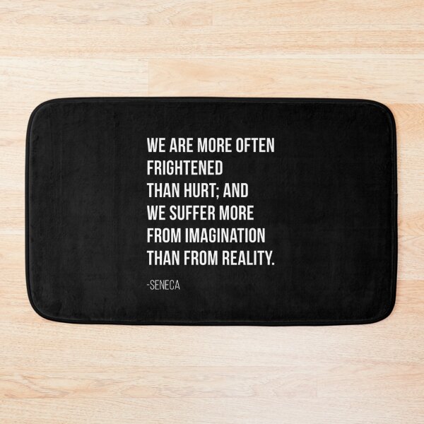 Item preview, Seneca Stoic Quote - Suffer from reality designed and sold by T UNIQUE.
