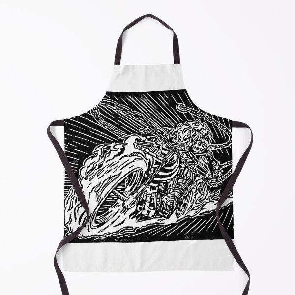 Item preview, Ghost rider on bike at night designed and sold by Vasiliy Pimenov.