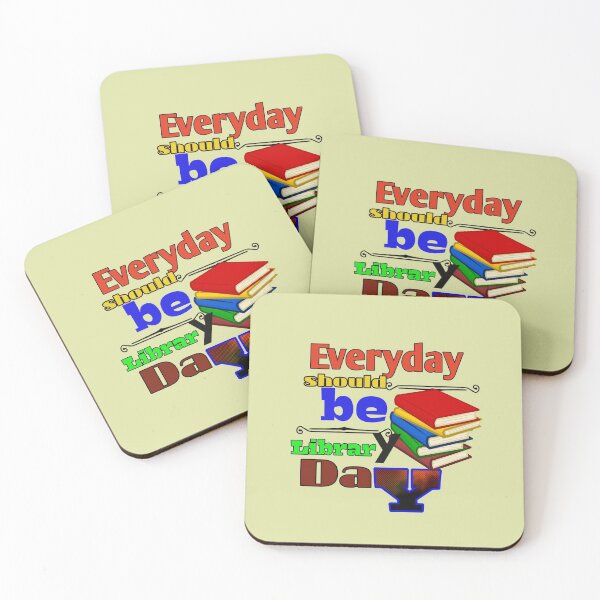 Item preview, Everyday should be library day designed and sold by Jain123.