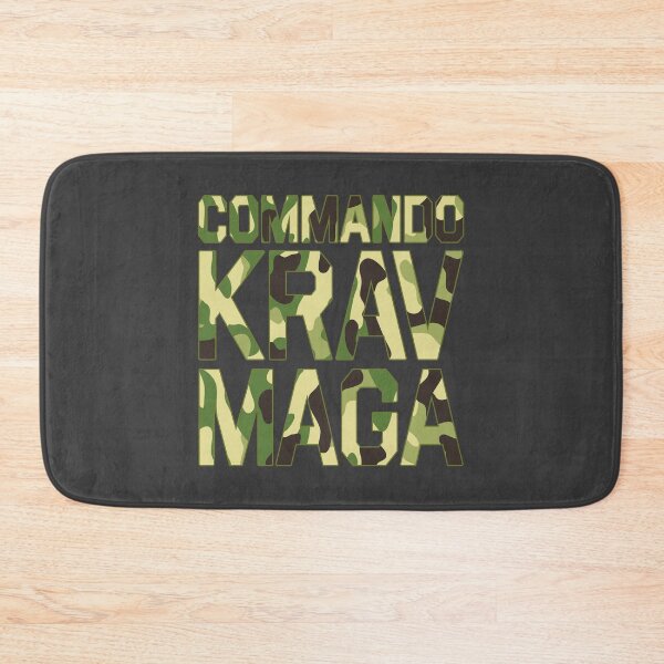 Item preview, Commando Krav Maga - Green Camouflage - Israel Self Defense designed and sold by crouchingpixel.