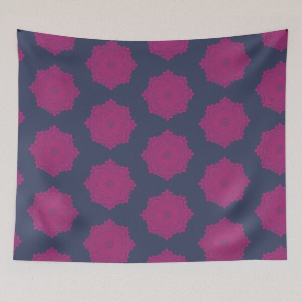 Item preview, Floral Mandala Magenta Design designed and sold by Giulia  Palazzo.