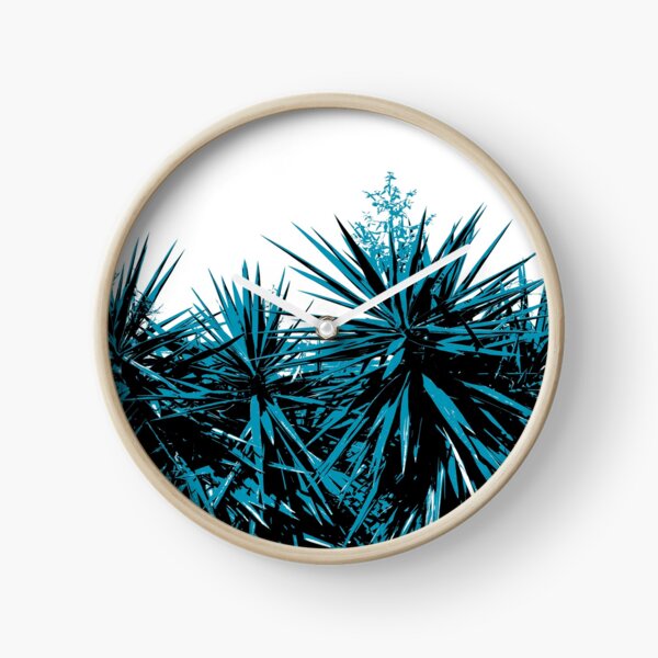 Item preview, Yucca trees in cyan shades designed and sold by by-jwp.