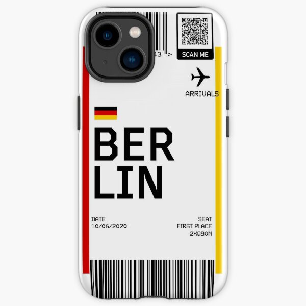 Berlin Boarding Fly Ticket